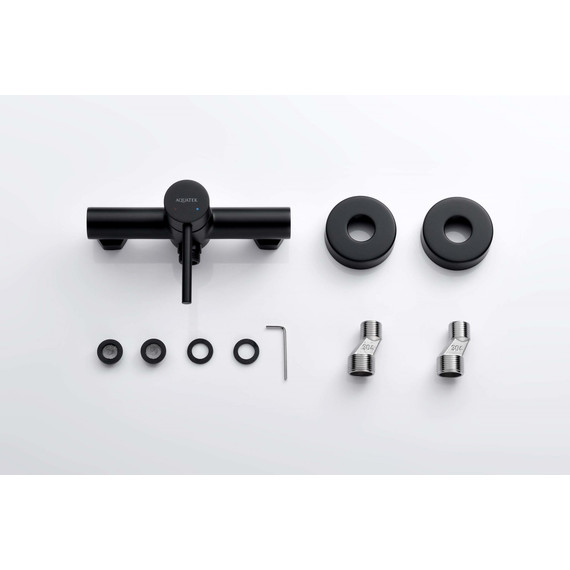 Смеситель для душа Aquatek Европа AQ1360MB, чёрный матовый, Цвет производителя: чёрный матовый - фото 4