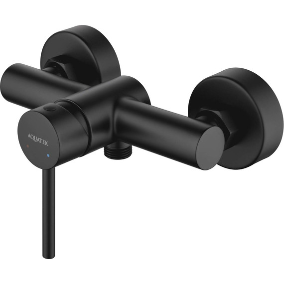 Смеситель для душа Aquatek Европа AQ1360MB, чёрный матовый, Цвет производителя: чёрный матовый - фото 3