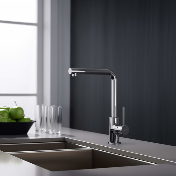 Смеситель для кухни Aquatek Европа AQ1380CR, Цвет производителя: хром - фото 6