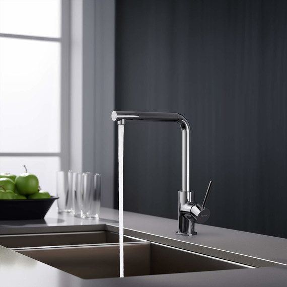 Смеситель для кухни Aquatek Европа AQ1380CR, Цвет производителя: хром - фото 7