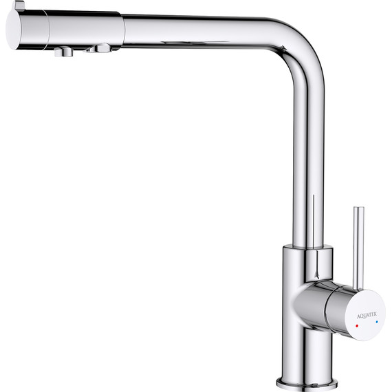 Смеситель для кухни Aquatek Европа AQ1386CR, Цвет производителя: хром - фото 2