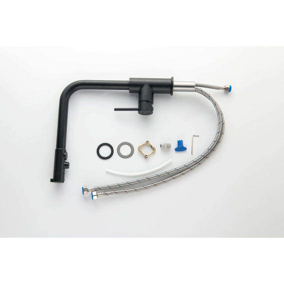 Смеситель для кухни Aquatek Европа AQ1386MB, чёрный матовый, Цвет производителя: чёрный матовый - фото 10