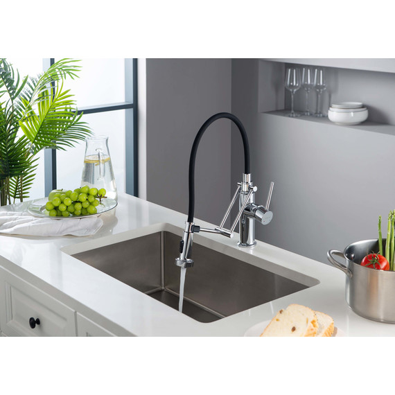 Смеситель для кухни Aquatek Европа AQ1388CR, Цвет производителя: хром - фото 5