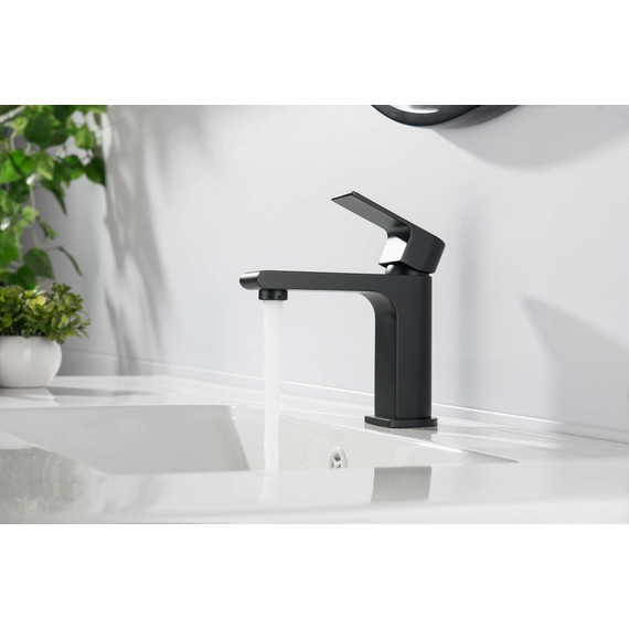 Смеситель для раковины Aquatek Лира AQ1410MB, чёрный матовый, Цвет производителя: чёрный матовый - фото 3