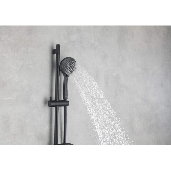 Ручной душ Aquatek Вега AQ2003MB, чёрный матовый - фото 8