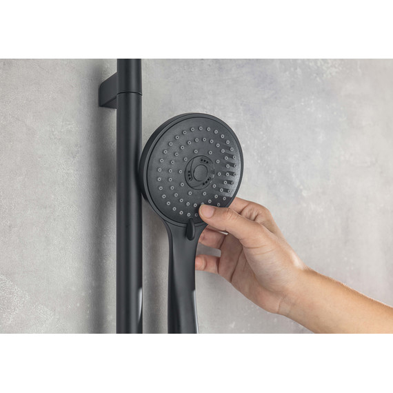 Ручной душ Aquatek Вега AQ2003MB, чёрный матовый - фото 9