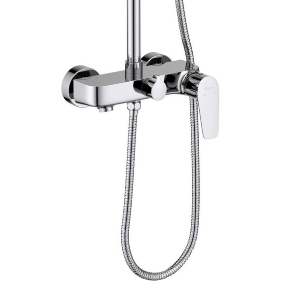 Душевая стойка Aquatek Бетта AQ2140CR, Цвет производителя: хром - фото 5