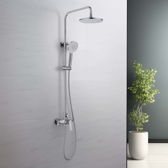 Душевая стойка Aquatek Бетта AQ2160CR, Цвет производителя: хром - фото 9