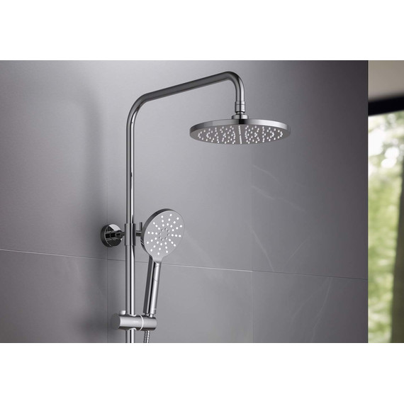 Душевая стойка с термостатом Aquatek Европа AQ2343CR, Цвет производителя: хром - фото 5