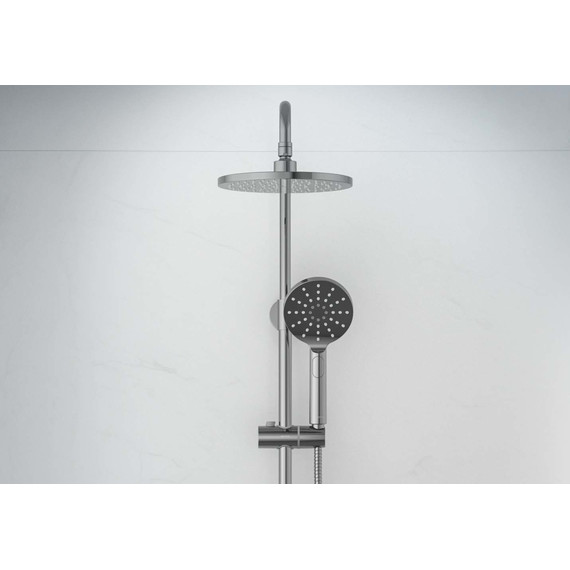 Душевая стойка с термостатом Aquatek Европа AQ2343CR, Цвет производителя: хром - фото 9