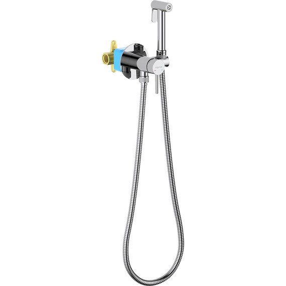 Набор для гигиенического душа Aquatek Европа AQ1021CR (со скрытой частью) - фото 3