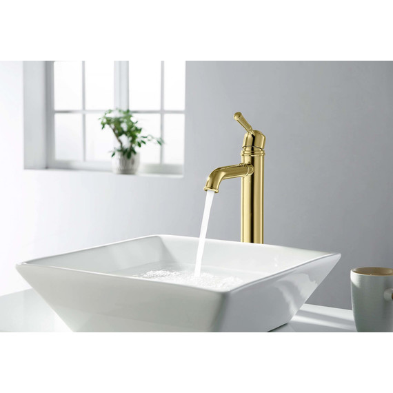 Смеситель для раковины Aquatek Классик AQ1504PG, золото, Цвет производителя: золото - фото 4