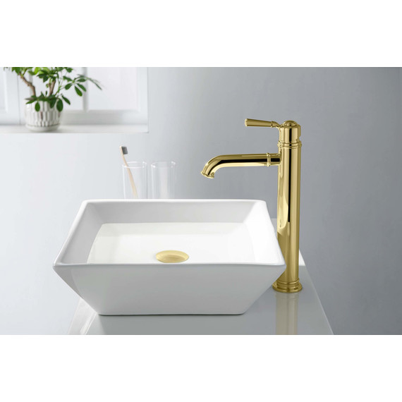 Смеситель для раковины Aquatek Классик AQ1504PG, золото, Цвет производителя: золото - фото 5