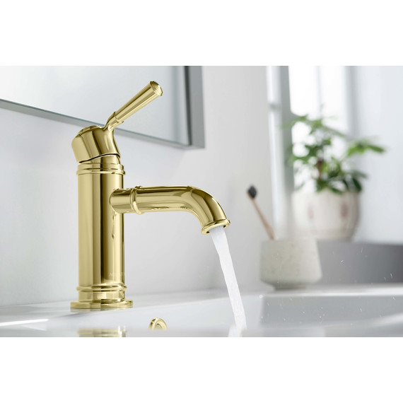 Смеситель для раковины Aquatek Классик AQ1510PG, золото, Цвет производителя: золото - фото 5