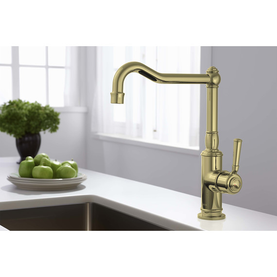 Смеситель для кухни Aquatek Классик AQ1580PG, золото, Цвет производителя: золото - фото 2
