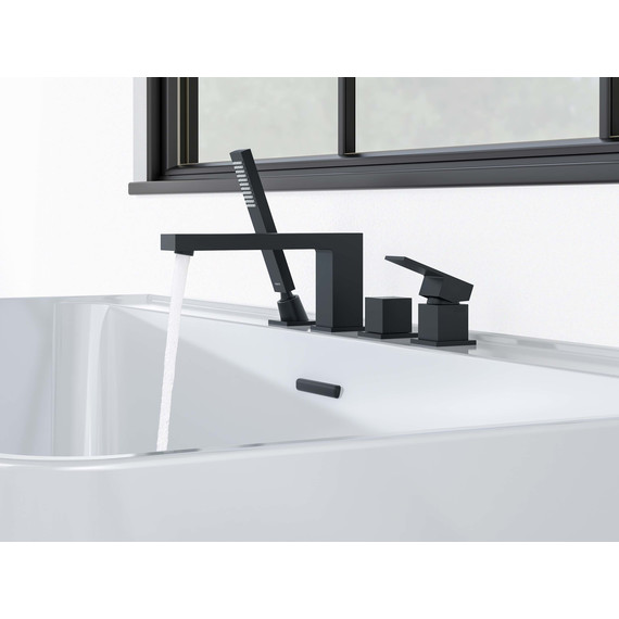 Смеситель для ванны Aquatek Либра AQ1648MB, чёрный матовый, Цвет производителя: чёрный матовый - фото 4