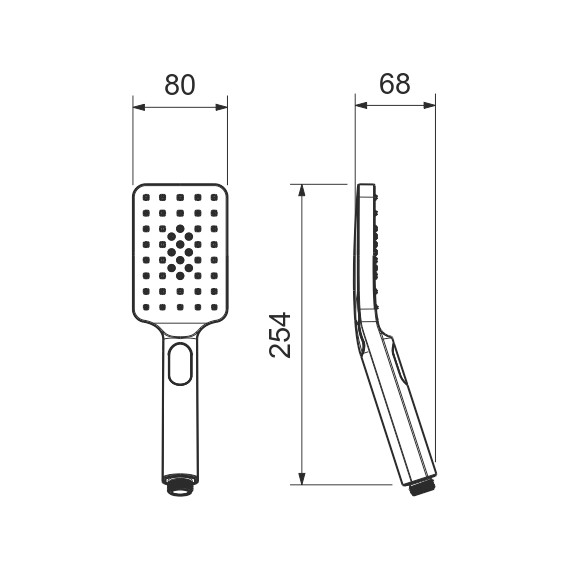 Ручной душ Aquatek Лира AQ2005CR - фото 7