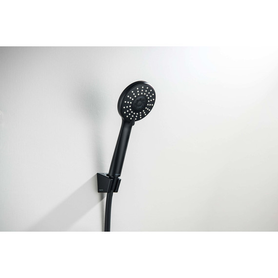 Душевой гарнитур Aquatek Бетта AQ2032MB, чёрный матовый - фото 5