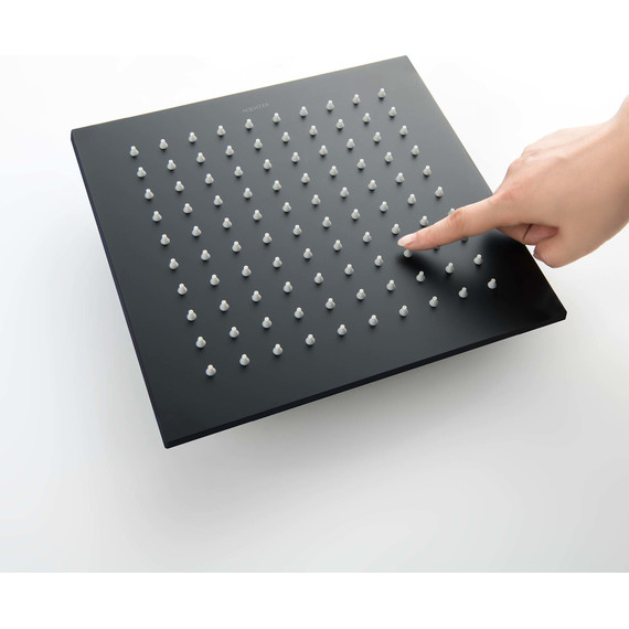 Верхний душ Aquatek 250x250 мм AQ2076MB, чёрный матовый - фото 2