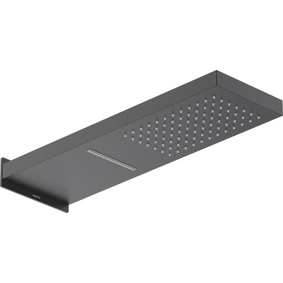 Верхний душ Aquatek 170x554 мм AQ2085MB, чёрный матовый - фото 2