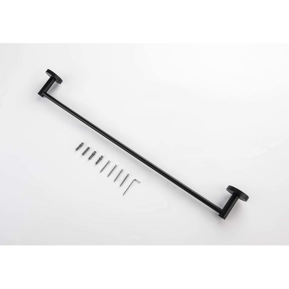 Полотенцедержатель Aquatek Европа AQ4114MB, цвет чёрный матовый - фото 2