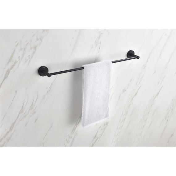 Полотенцедержатель Aquatek Европа AQ4114MB, цвет чёрный матовый - фото 8
