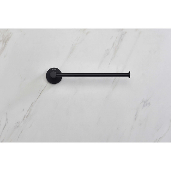 Полотенцедержатель Aquatek Европа AQ4119MB, цвет чёрный матовый - фото 6