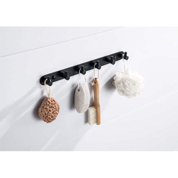 Набор крючков Aquatek Европа AQ4124MB, цвет чёрный матовый - фото 8