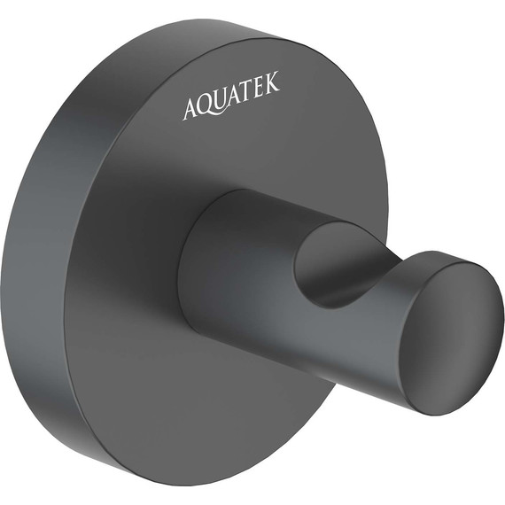 Крючок Aquatek Оберон AQ4201MB, цвет чёрный матовый - фото 2