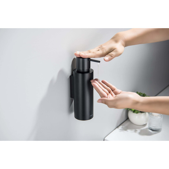 Дозатор для жидкого мыла Aquatek Оберон AQ4205MB, цвет чёрный матовый - фото 4