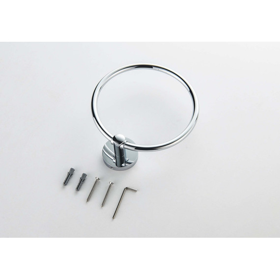 Кольцо для полотенец Aquatek Оберон AQ4212CR - фото 6