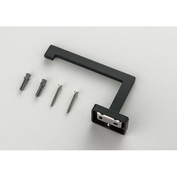 Держатель для туалетной бумаги Aquatek Либра AQ4308MB, цвет чёрный матовый - фото 2