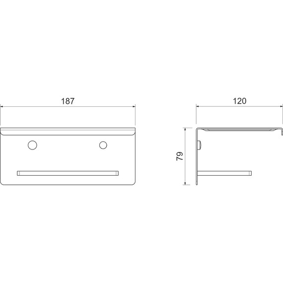 Держатель для туалетной бумаги Aquatek Либра AQ4309CR - фото 6
