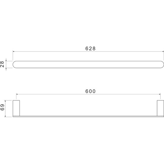 Полотенцедержатель Aquatek Лира AQ4414CR - фото 8