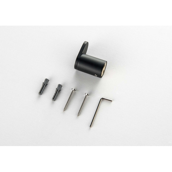 Крючок Aquatek Лира AQ4425MB, цвет чёрный матовый - фото 2