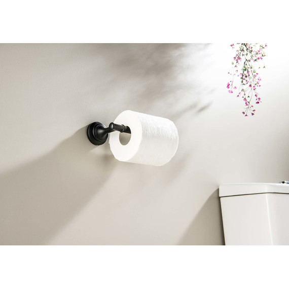 Держатель для туалетной бумаги Aquatek Классик AQ4508MB, цвет чёрный матовый - фото 3