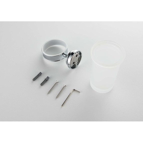 Стакан для зубных щеток Aquatek Классик AQ4527CR - фото 2