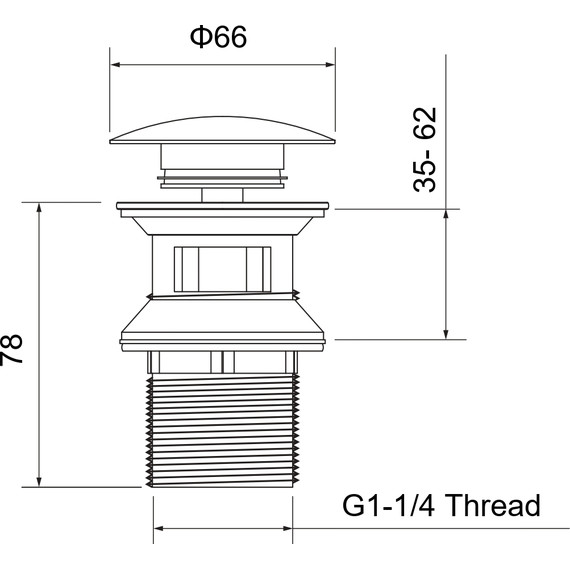 Донный клапан Aquatek AQ6002CR - фото 9