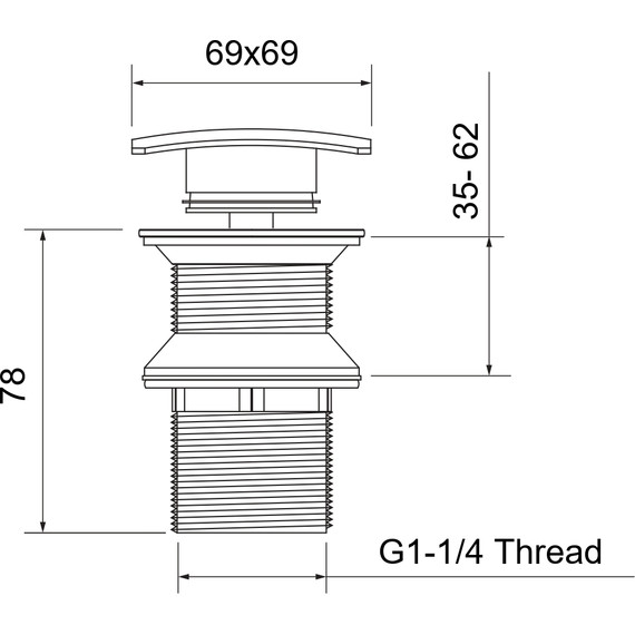 Донный клапан Aquatek AQ6004CR - фото 7