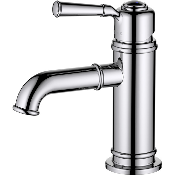 Набор смесителей 3 в 1 для ванны с коротким изливом Aquatek Классик AQ1530CR, Цвет производителя: хром - фото 2