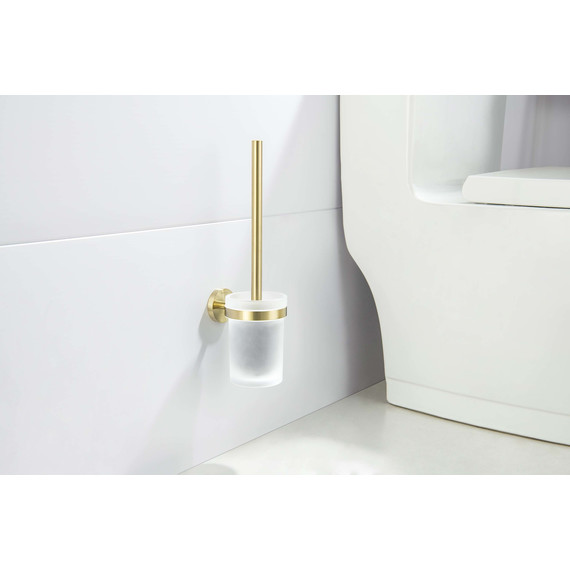 Ёршик для унитаза Aquatek Европа AQ4110BG, цвет золото шлифованное - фото 5