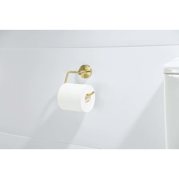 Держатель для туалетной бумаги Aquatek Европа AQ4118BG, цвет золото шлифованное - фото 4