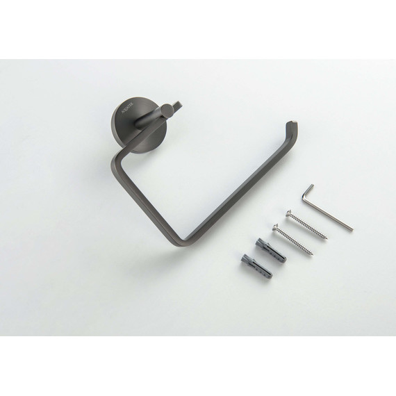 Держатель для туалетной бумаги Aquatek Бетта AQ4608BGM, цвет оружейная сталь - фото 3