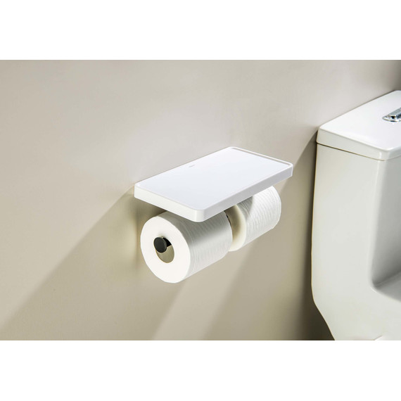 Держатель для туалетной бумаги Aquatek Европа AQ4919MB, цвет чёрный матовый - фото 5