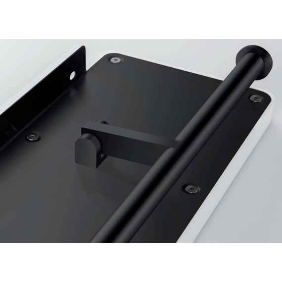 Держатель для туалетной бумаги Aquatek Европа AQ4919MB, цвет чёрный матовый - фото 13