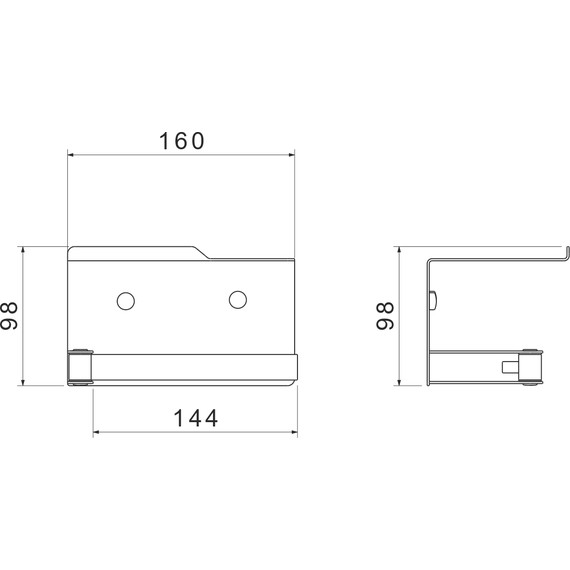 Держатель для туалетной бумаги Aquatek Либра AQ4929CR - фото 14