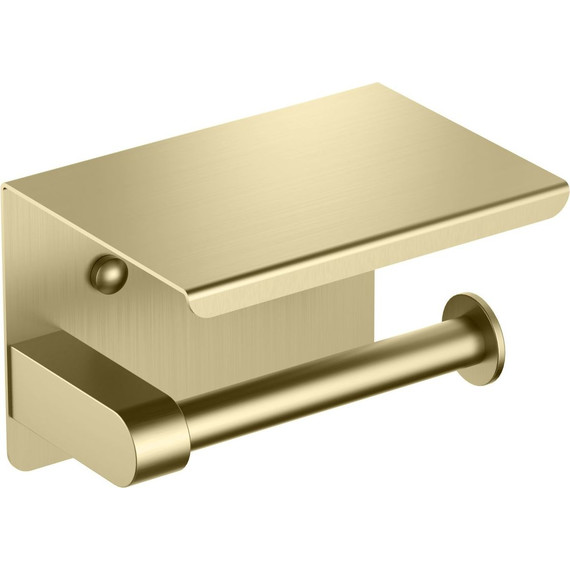 Держатель для туалетной бумаги Aquatek Европа AQ4939BG, цвет золото шлифованное - фото 2