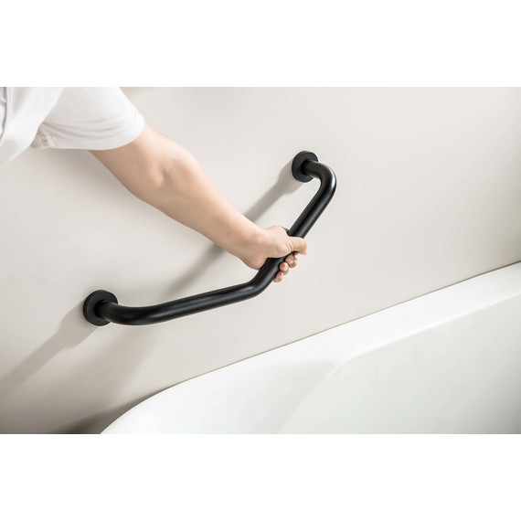 Поручень для ванны Aquatek  AQ4997MB, цвет чёрный матовый - фото 4