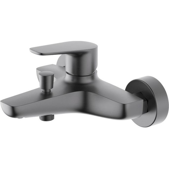 Смеситель для ванны Aquatek Бетта AQ1140BGM, оружейная сталь, Цвет производителя: оружейная сталь - фото 2