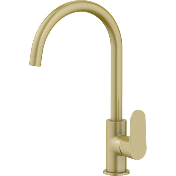 Смеситель для кухни Aquatek Оберон AQ1282BG, золото шлифованное, Цвет производителя: золото шлифованное - фото 2